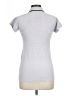 Athleta 100% Nylon Silver Short Sleeve Polo Size M - photo 2
