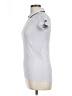 Athleta 100% Nylon Silver Short Sleeve Polo Size M - photo 5