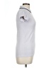 Athleta 100% Nylon Silver Short Sleeve Polo Size M - photo 4
