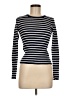 Forever 21 Stripes Blue Turtleneck Sweater Size M - photo 1