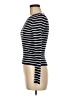 Forever 21 Stripes Blue Turtleneck Sweater Size M - photo 5
