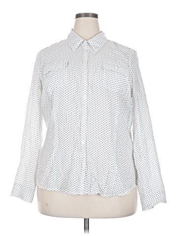 Van Heusen Long Sleeve Button-Down Shirt (view 1)