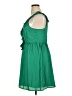 Elle 100% Polyester Green Casual Dress Size XL - photo 5