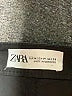 Zara Solid Black Casual Dress Size M - photo 7