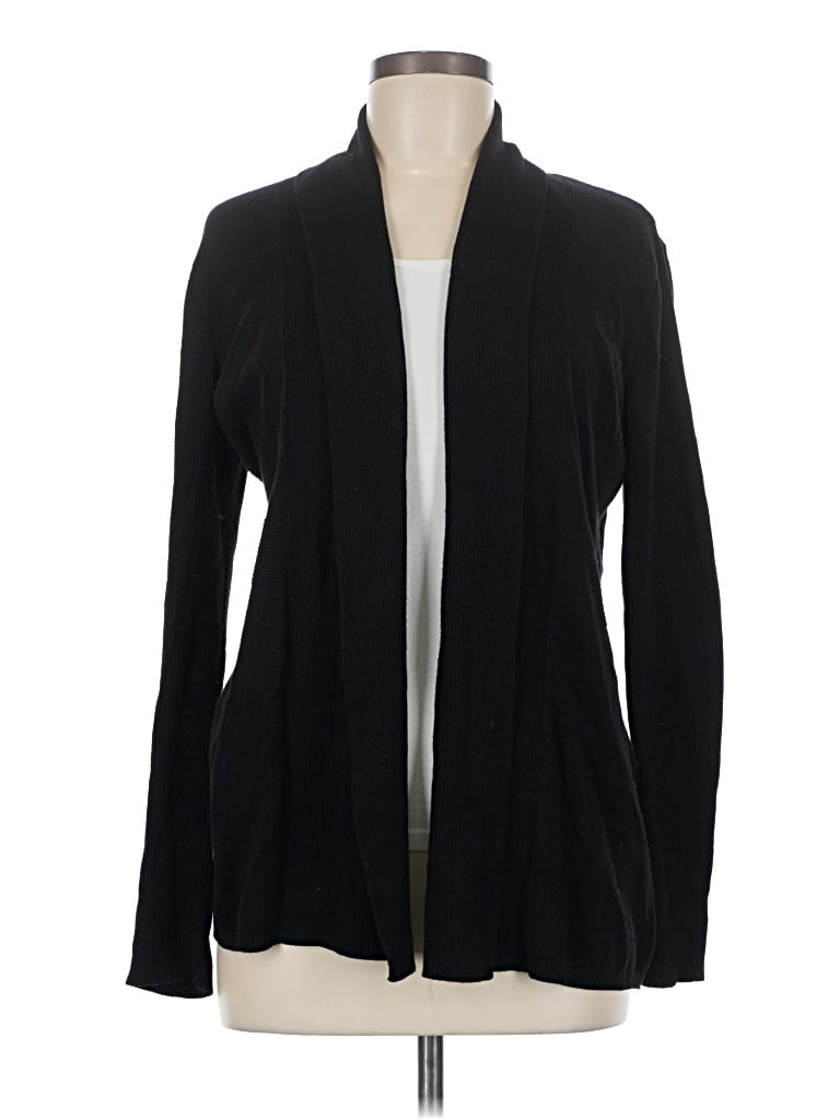 Pre-owned Apt. 9 Cardigan Sweater In Black