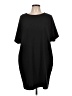 Meraki Solid Black Casual Dress Size L - photo 1