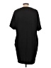Meraki Solid Black Casual Dress Size L - photo 2
