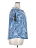 Chaps Blue Short Sleeve Blouse Size 2X - photo 4