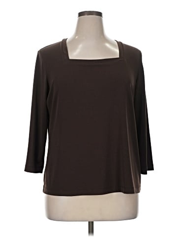 Dialogue 3/4 Sleeve Top (view 1)