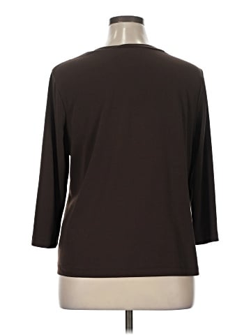 Dialogue 3/4 Sleeve Top (view 2)