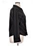 Nine 1 Eight Stripes Black Long Sleeve Blouse Size XL - photo 4