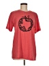 Assorted Brands Paisley Red Short Sleeve T-Shirt Size M - photo 1