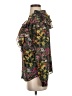 Ted Baker London 100% Polyester Floral Black Long Sleeve Blouse Size 4 (1) - photo 5