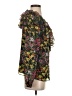 Ted Baker London 100% Polyester Floral Black Long Sleeve Blouse Size 4 (1) - photo 4