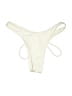 Unbranded Solid Ivory Swimsuit Bottoms Size S - photo 1