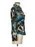 Laura Max Print Teal Long Sleeve Blouse Size S (petite) - photo 4