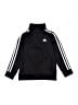 Adidas 100% Polyester Black Track Jacket Size 6 - photo 1