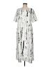Unbranded Graphic Gray Silver Casual Dress Size M - photo 1