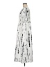 Unbranded Graphic Gray Silver Casual Dress Size M - photo 5
