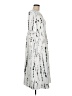 Unbranded Graphic Gray Silver Casual Dress Size M - photo 4