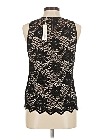 Lavender Brown Sleeveless Blouse (view 2)