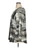 JM Collection Silver 3/4 Sleeve Blouse Size 1X - photo 5