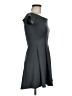 Forever Solid Gray Cocktail Dress Size M - photo 4