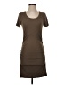 Bobi Solid Brown Casual Dress Size S - photo 1