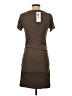 Bobi Solid Brown Casual Dress Size S - photo 2