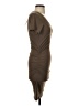 Bobi Solid Brown Casual Dress Size S - photo 4