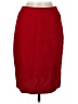 St. John Collection Solid Red Formal Skirt Size 6 - photo 1