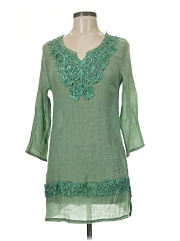 Mad Style 3/4 Sleeve Blouse (view 1)