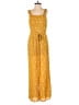 Blue Rain 100% Polyester Stars Yellow Jumpsuit Size XS - photo 1
