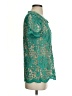 Jade Teal Short Sleeve Blouse Size S - photo 4