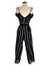 By & By Stripes Black Jumpsuit Size 3 - photo 2