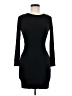 A'gaci Solid Black Cocktail Dress Size M - photo 1