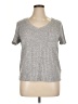 Shein Tweed Silver Short Sleeve T-Shirt Size XL - photo 1