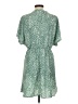 Unbranded Print Green Casual Dress Size M (estimated) - photo 2