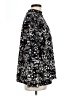 Weekends by Chico's Floral Black Long Sleeve Blouse Size XL (3) - photo 4