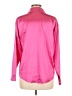 Swank Color Block Pink Long Sleeve Blouse Size M - photo 2