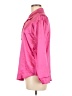 Swank Color Block Pink Long Sleeve Blouse Size M - photo 5
