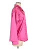 Swank Color Block Pink Long Sleeve Blouse Size M - photo 4