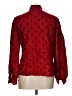 Judy Bond 100% Polyester Red Long Sleeve Blouse Size 12 - photo 2