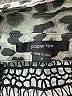 Paper Tee Animal Print Gray 3/4 Sleeve Blouse Size M - photo 7