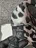 Paper Tee Animal Print Gray 3/4 Sleeve Blouse Size M - photo 8