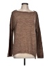 Mia Joy Brown Long Sleeve Top Size L - photo 1