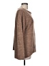 Mia Joy Brown Long Sleeve Top Size L - photo 4
