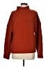 Zesica 100% Acrylic Solid Orange Turtleneck Sweater Size M - photo 1