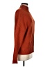 Zesica 100% Acrylic Solid Orange Turtleneck Sweater Size M - photo 4