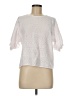 Assorted Brands White Short Sleeve Blouse Size M (estimated) - photo 1